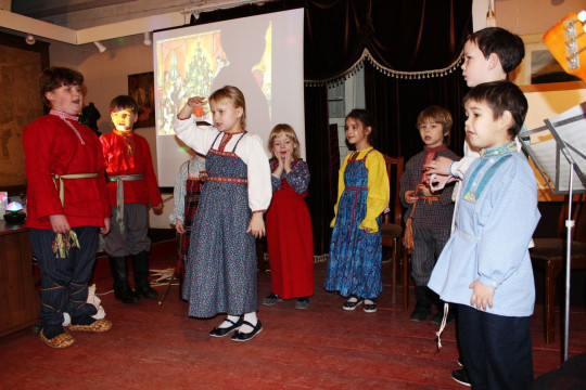 О традициях празднования Рождества рассказали детям в Устюженском музее
